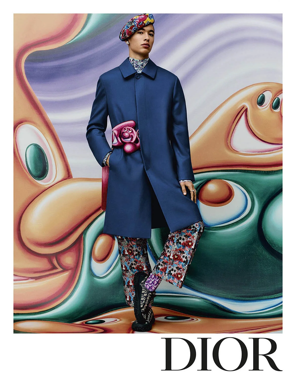 Ken Jones' Dior Men's Pre-Fall 2021 Tribute to Kenny Scharf — Anne